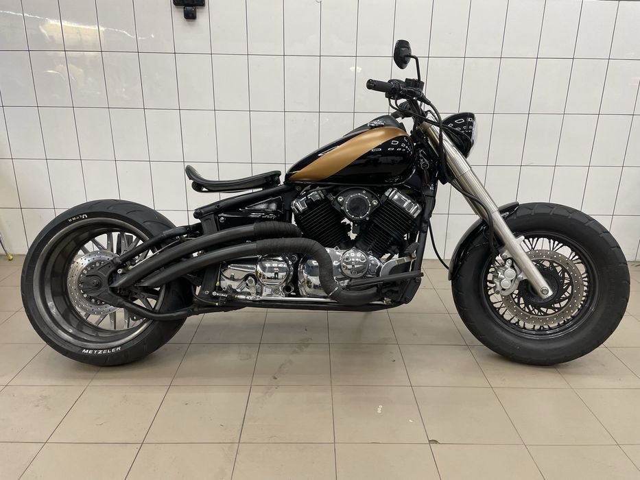 yamaha dragstar 400 bobber чоппер кастом