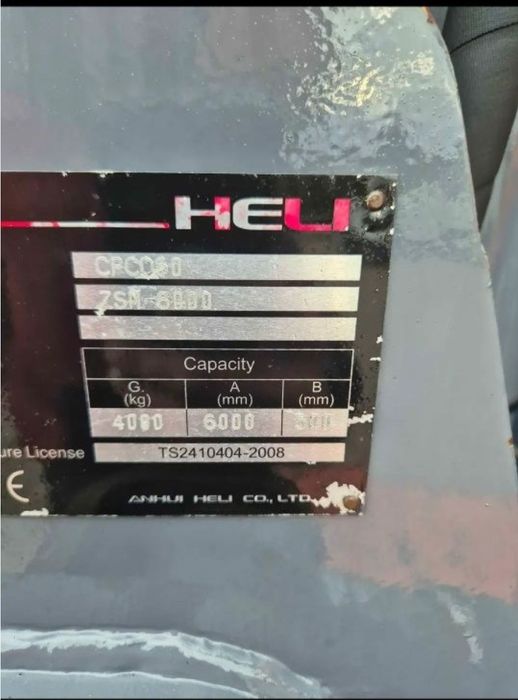 Wózek widłowy Heli H2000 50