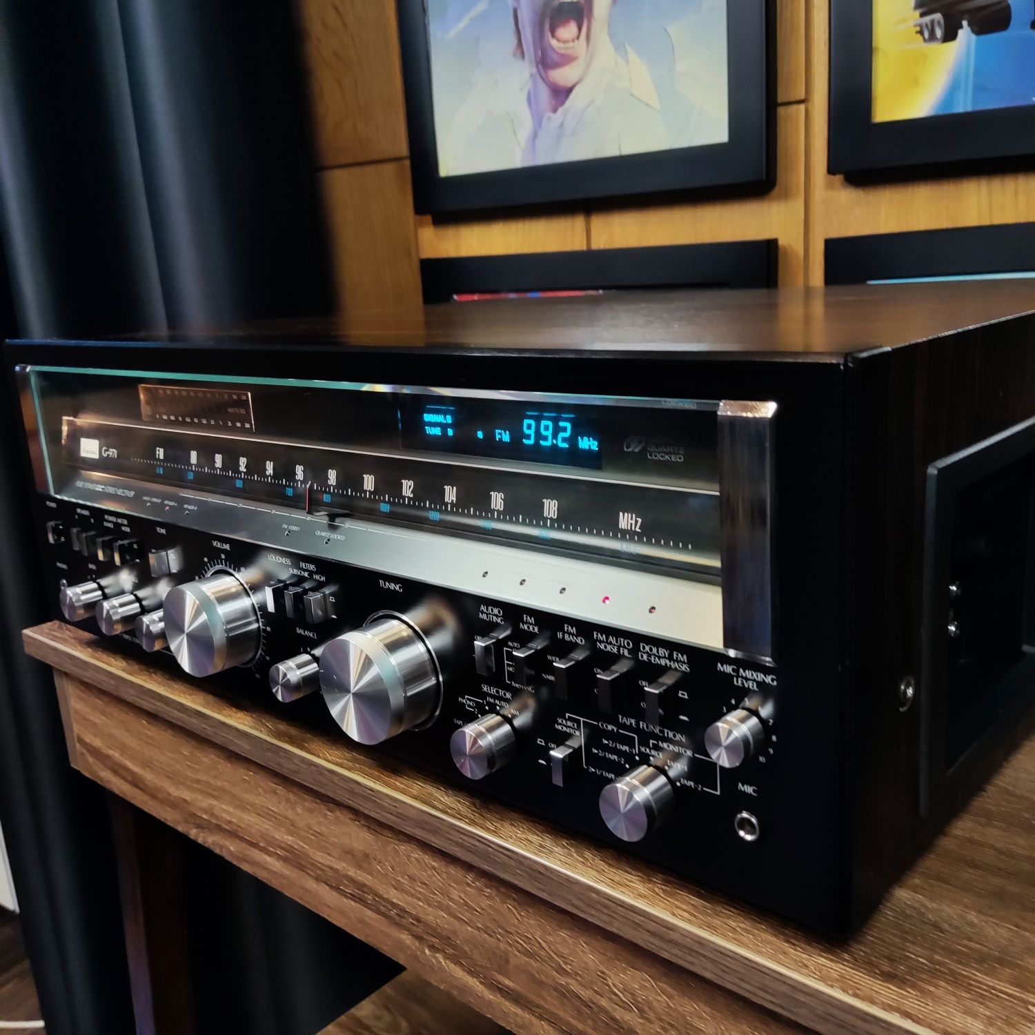 Amplituner Sansui PURE POWER DC stereo receiver G-971 G-9000 Monster