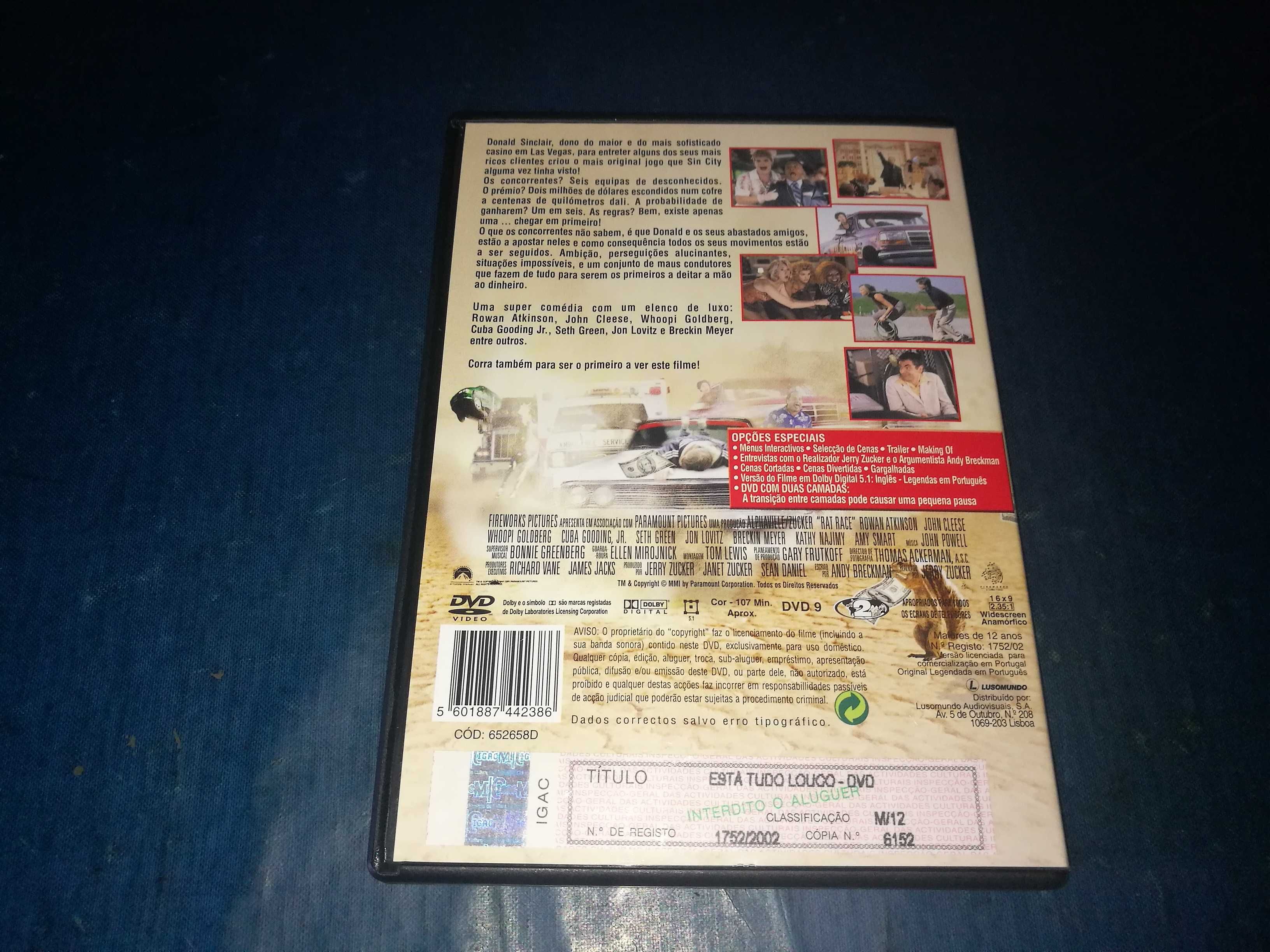 ESTÁ TUDO LOUCO! DVD (legendagem em Português)