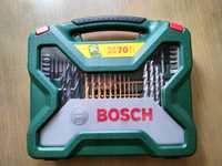 nowy zestaw wierteł/końcówek Bosch X-Line Titan 70
