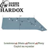 Lemiesz 16 Kverneland HARDOX 053088 części pługa 2X lepsze niż Borowe