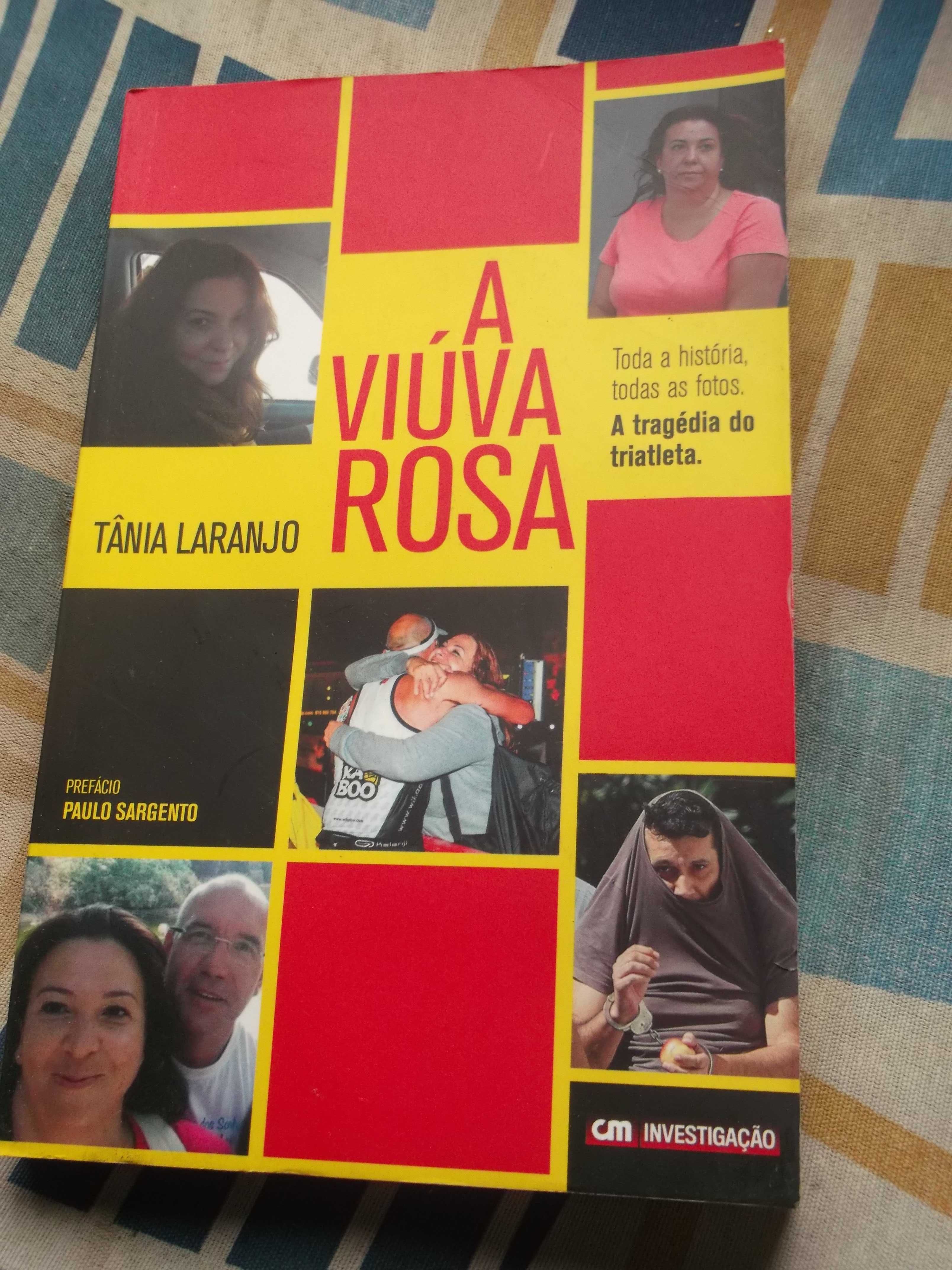 Livro A Viúva Rosa do triatleta Luis Grilo