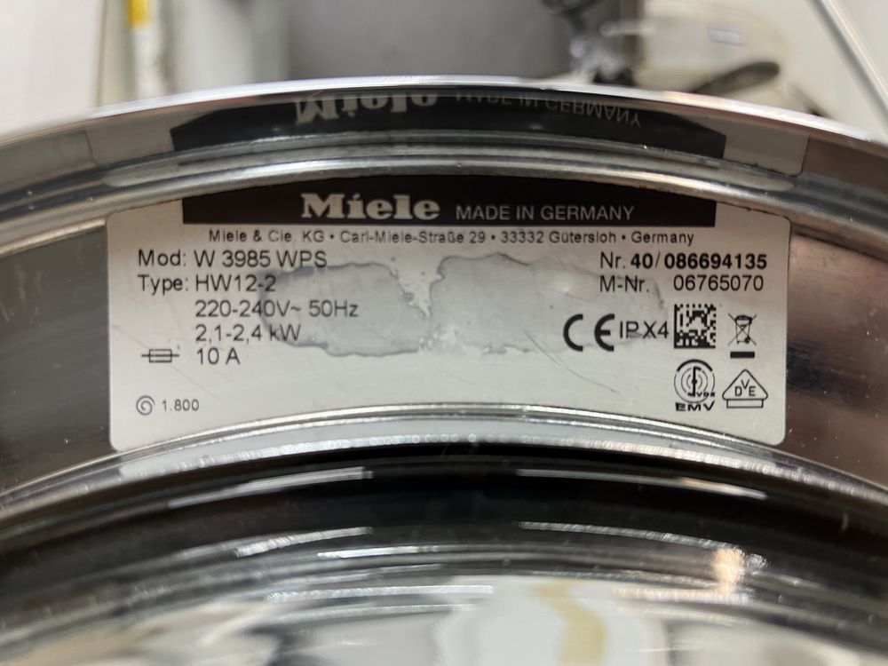 Miele W3985 WPS 7кг