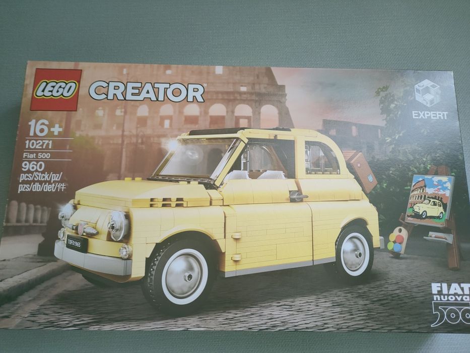 Lego 10271 nowy zestaw fiat 500