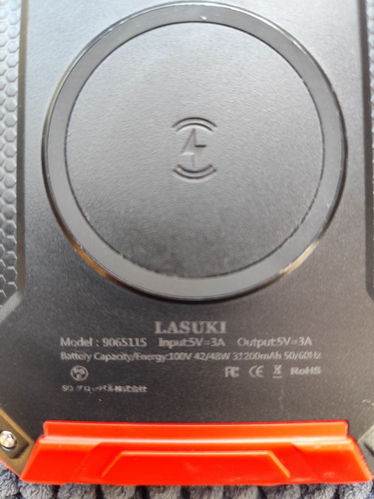 Powerbank solarny Lasuki 31200mAh iphone usb c