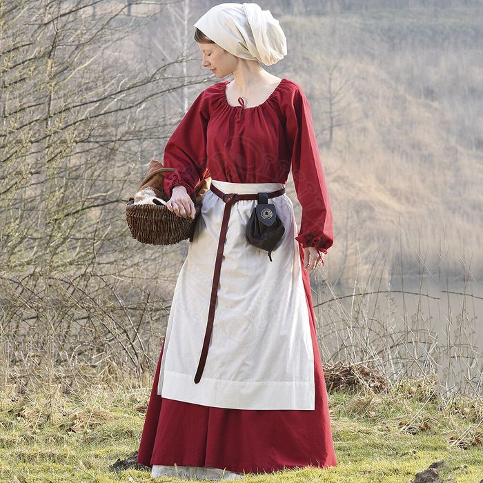 Fartuch średniowieczny, naturalny