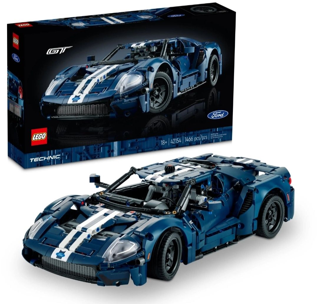 LEGO Technic 42154 Ford GT 2022 - novo e selado. Original.