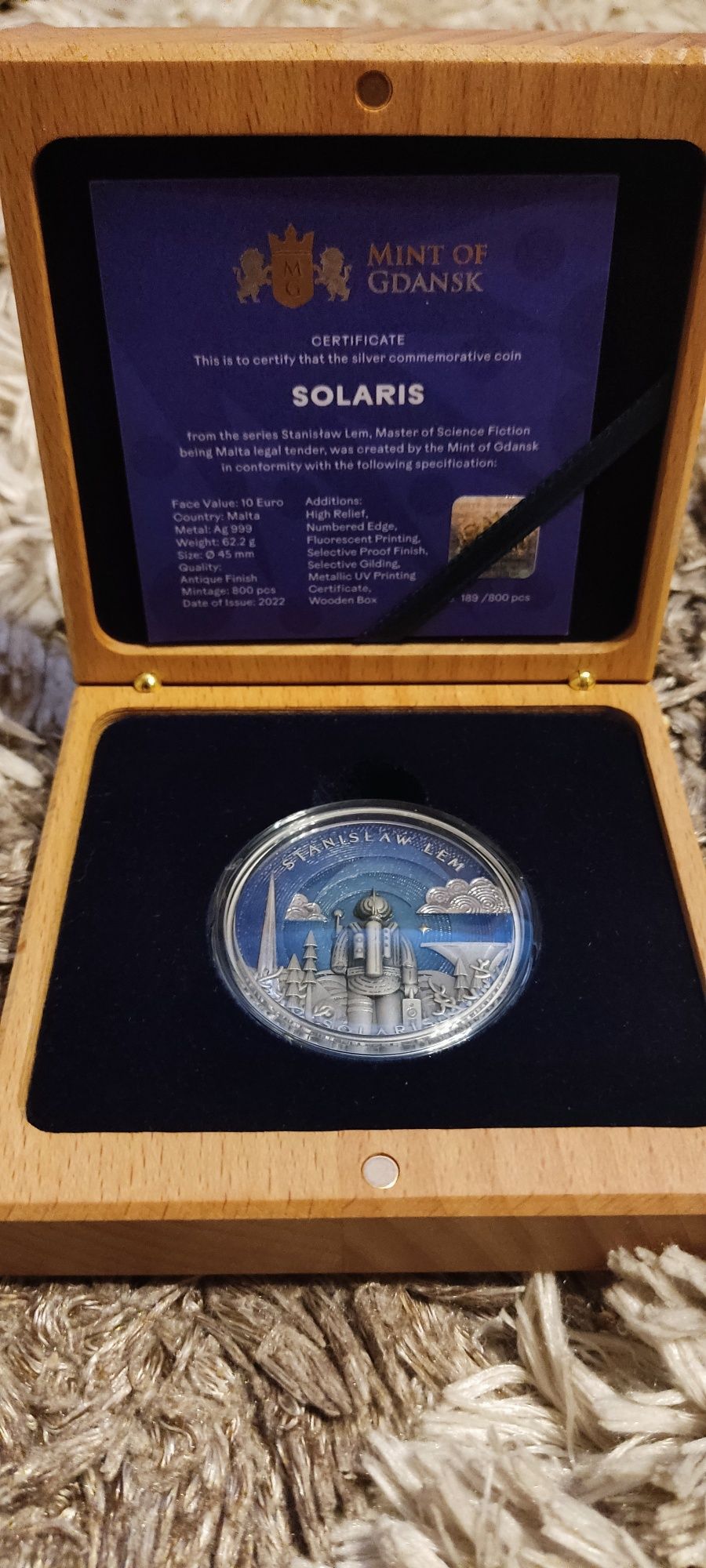 2 szt. Lem niue Solaris, Stanisław Lem
