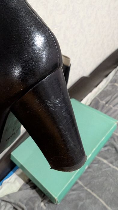 Шкіряні демісезонні сапожки Clarks 41 розмір