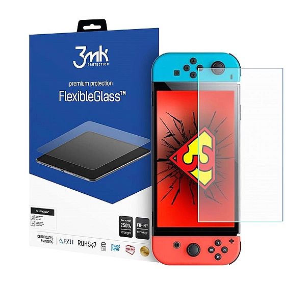 Szkło Hybrydowe 3MK do Nintendo Switch Oled