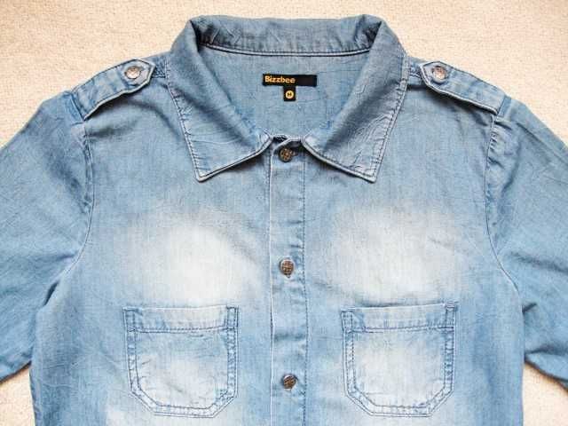 Женская джинсовая рубашка Бренд Bizzbee Размер - М / 44