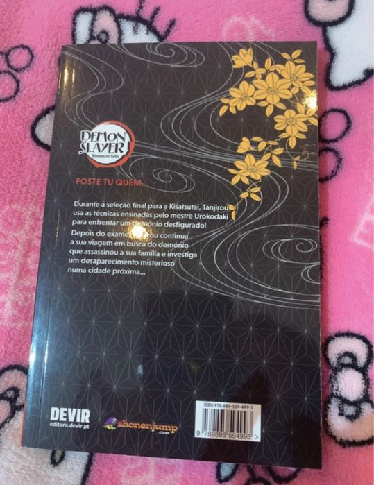Livros Demon Slayer Vol 1 e 2