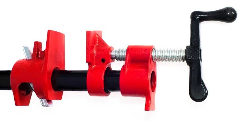 4 sztuki x Ścisk stolarski rurowy bezkońcowy rurowy 3/4" ściski rurowe