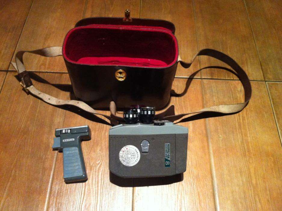 Camera de filmar Kopil 8mm Electric Eye - anos 60s