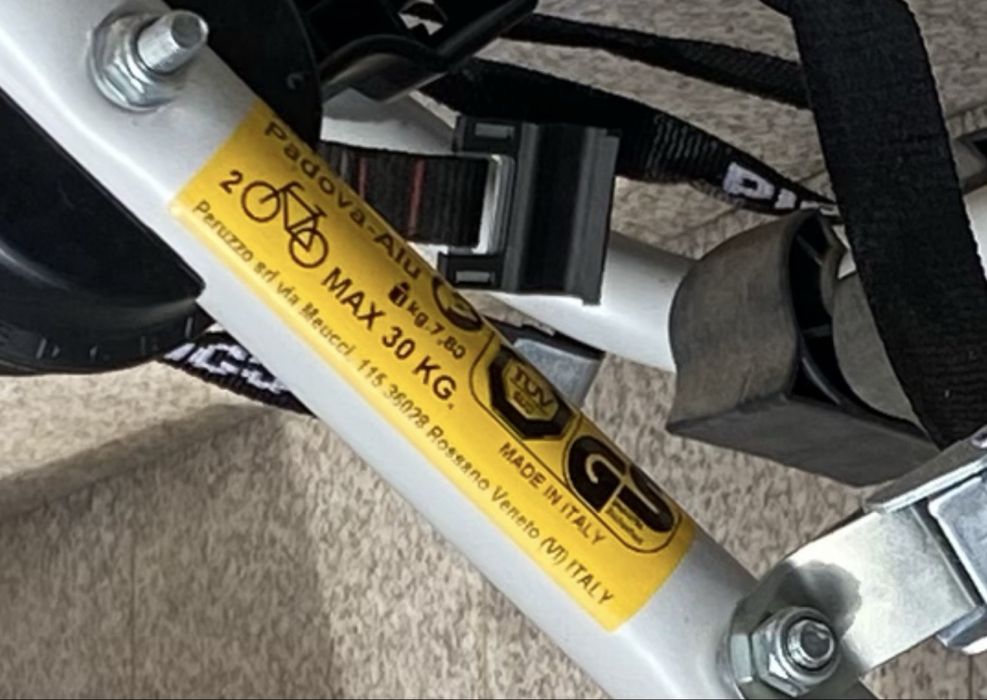 Suporte para 2 bicilcetas