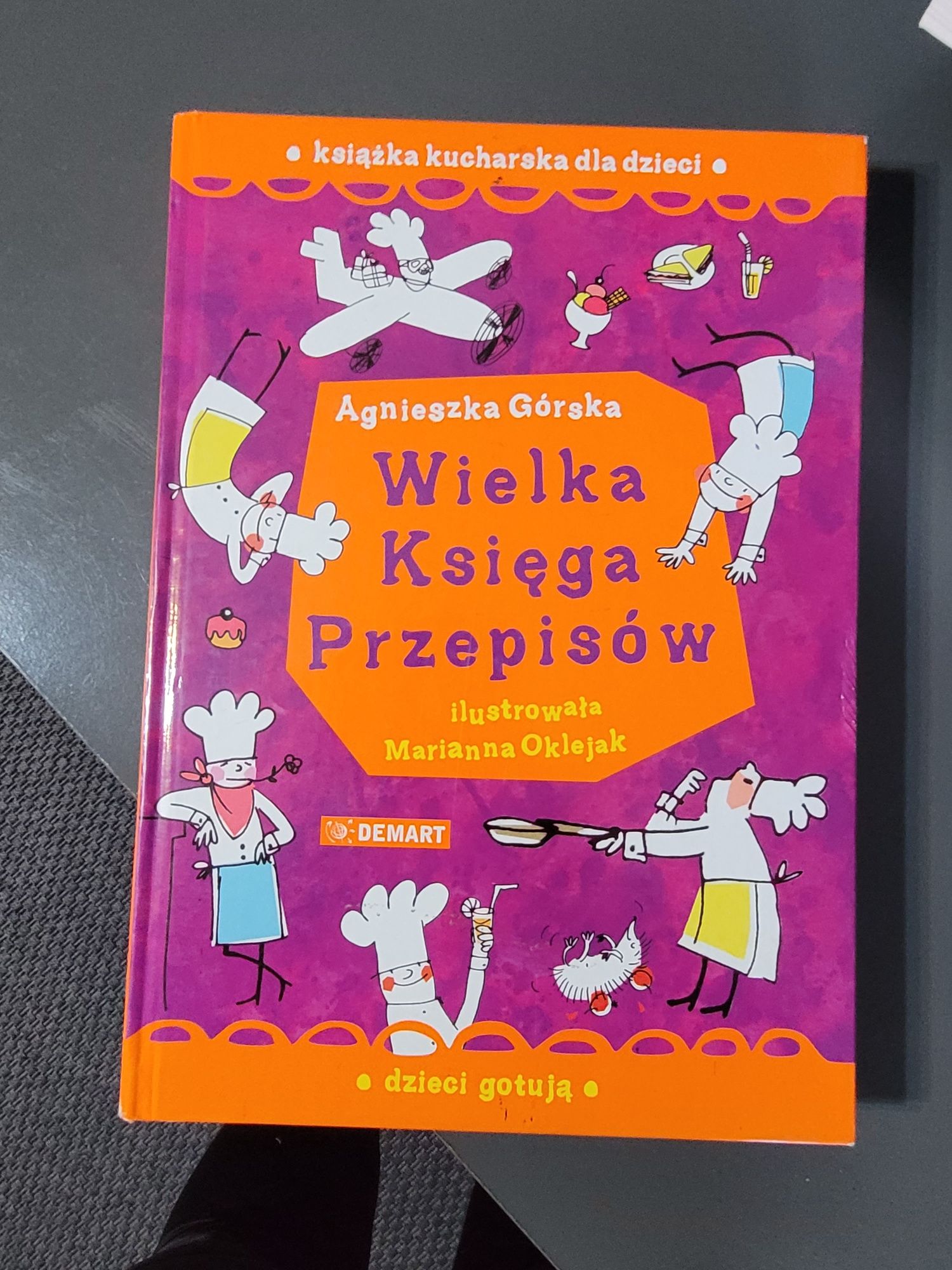 Książka kucharska dla dzieci wielka księga przepisów