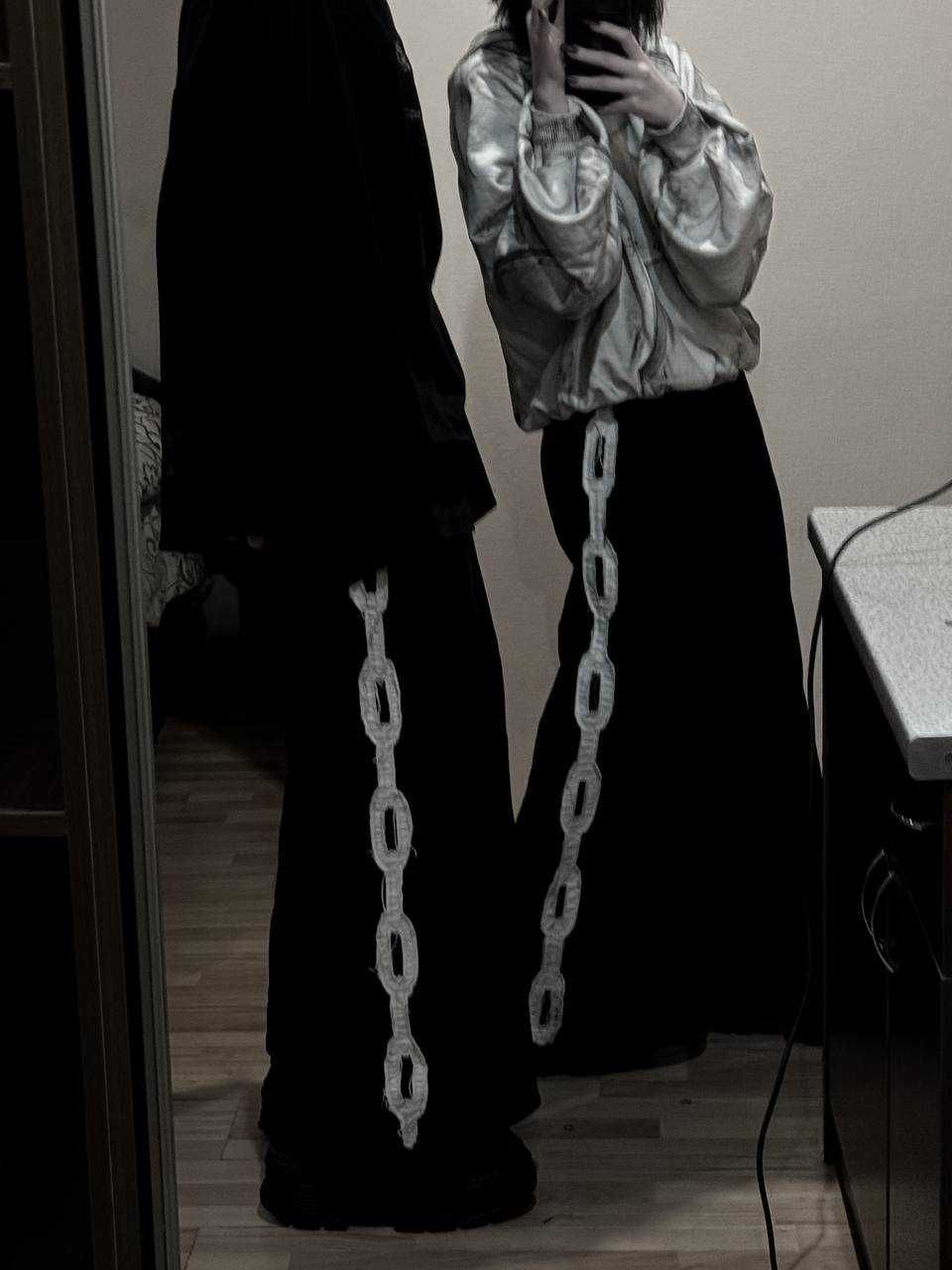 Штаны фосфор | 3 Цвета | Легкий/Утепленный вариант oversize trackpants