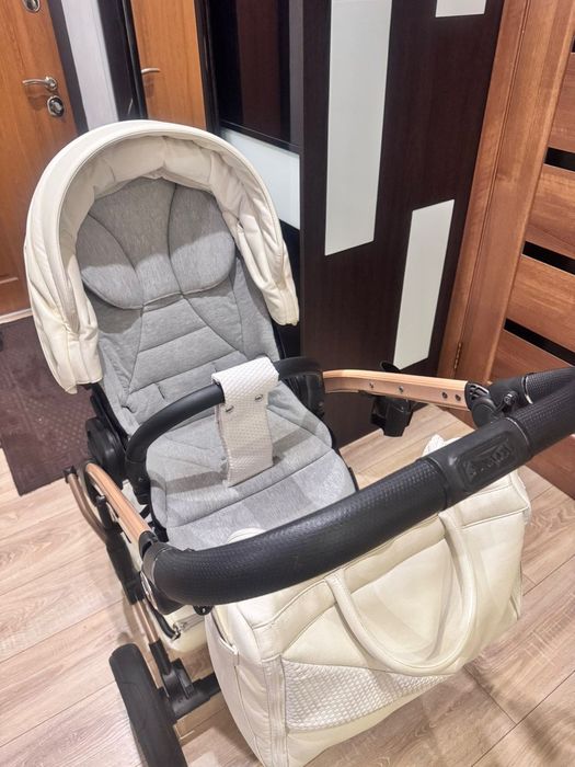 Коляска детская 2 в 1 Junama Diamond Mirror Satin