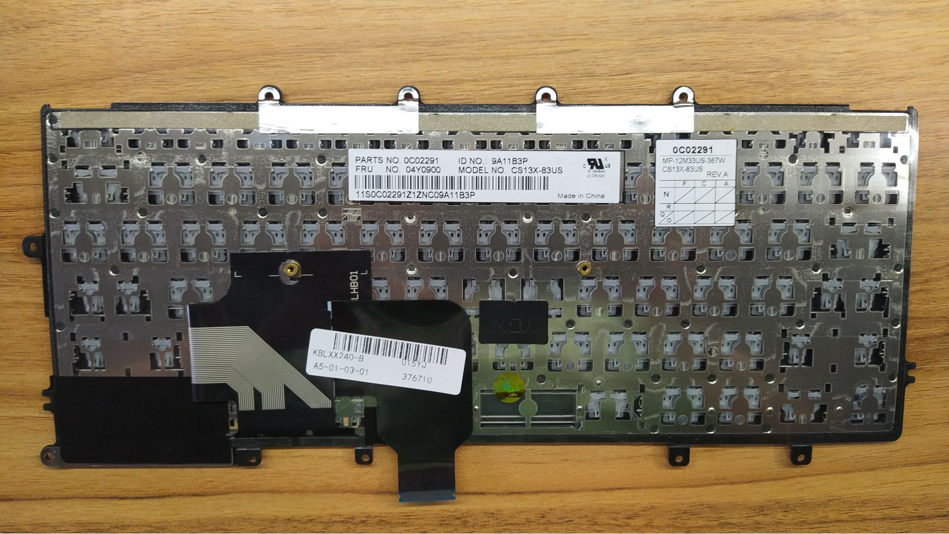 Клавіатура Lenovo thinkpad x240 x240s x240i x230s x270 x250 x260s