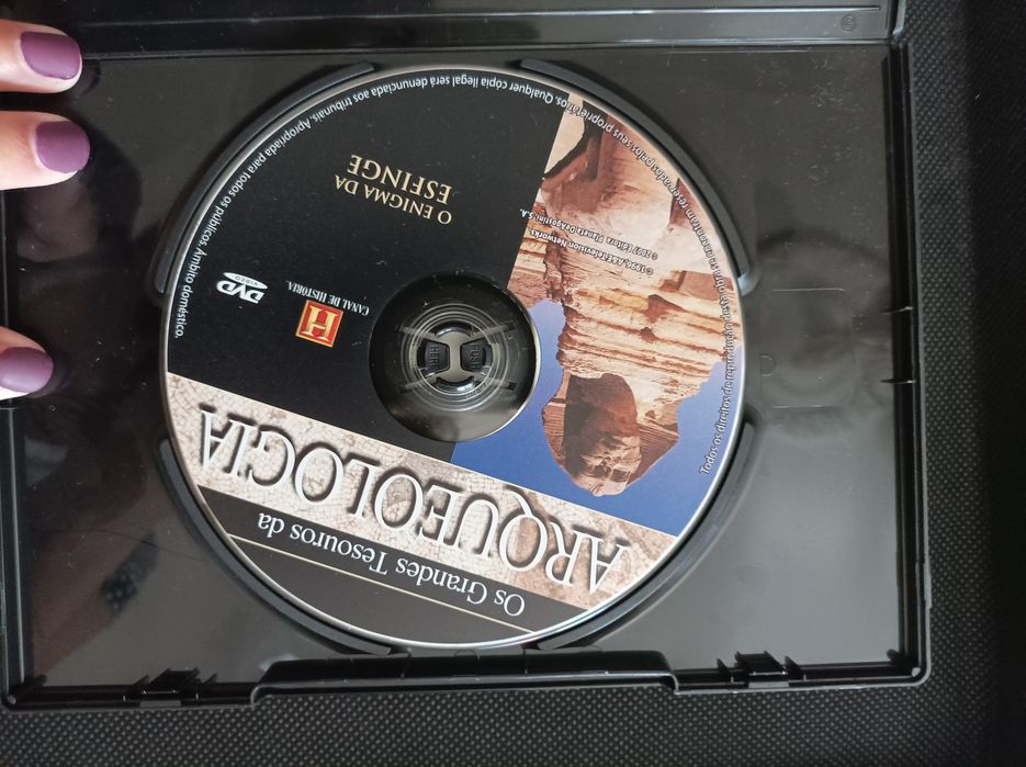 DVDs Tesouros da Arqueologia Planeta DeAgostini