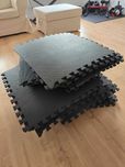 mata puzzle na siłownię 44 szt + obrzeża 30szt