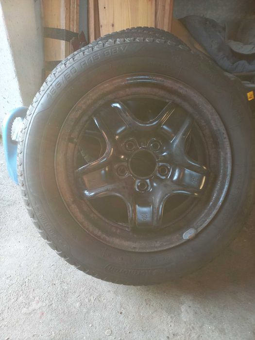 komplet kół opel meriva 4 felga opona kołpak strukturalny 185x60x15