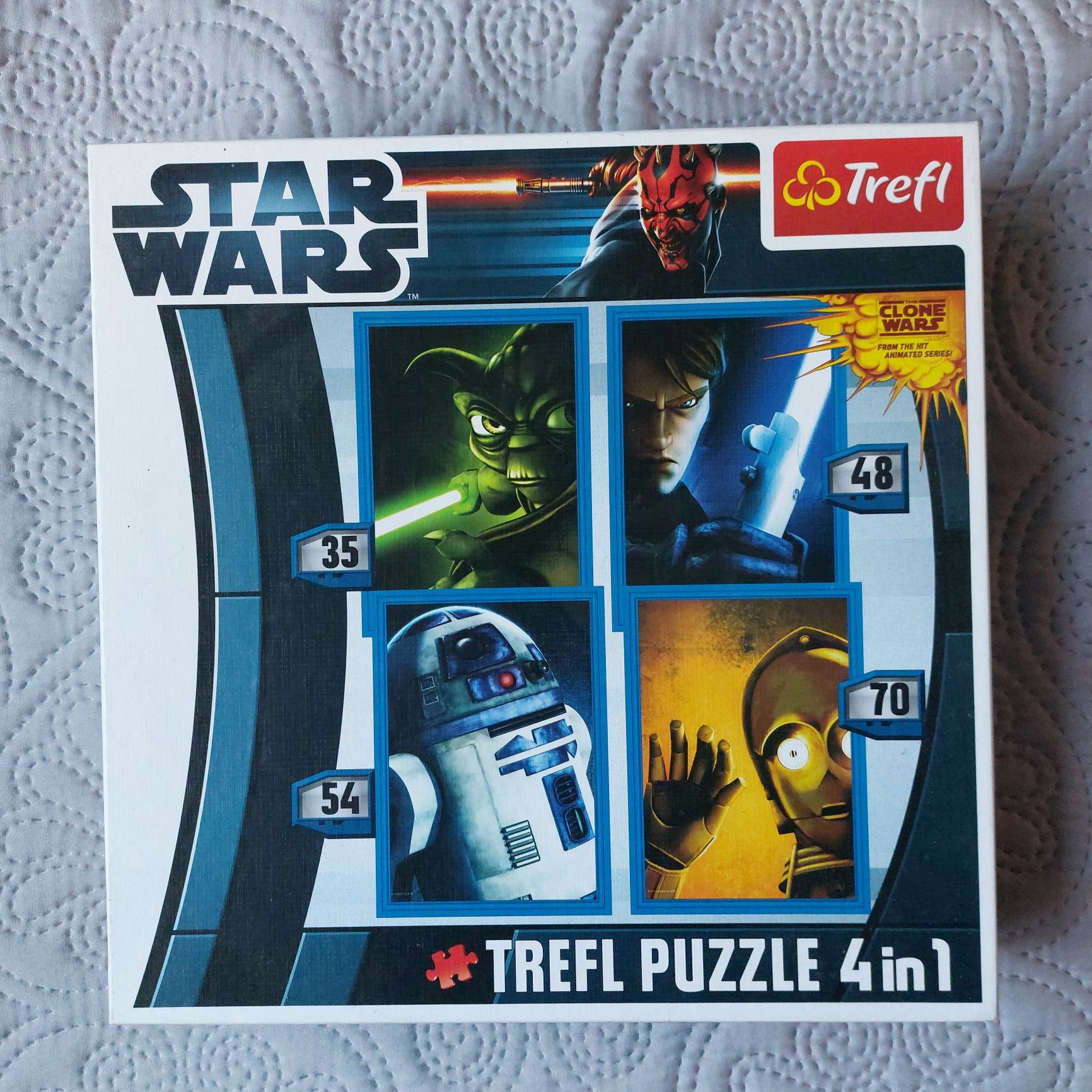 Puzzle Star Wars Trefl 4w1