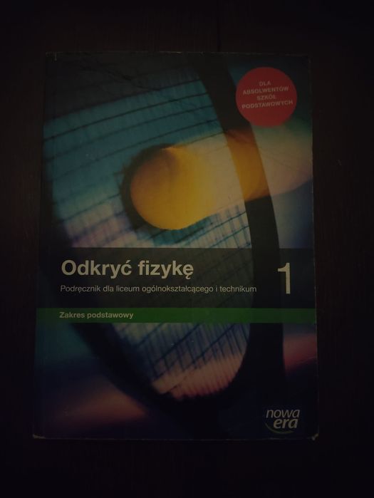 Podręcznik . Odkryć fizykę 1