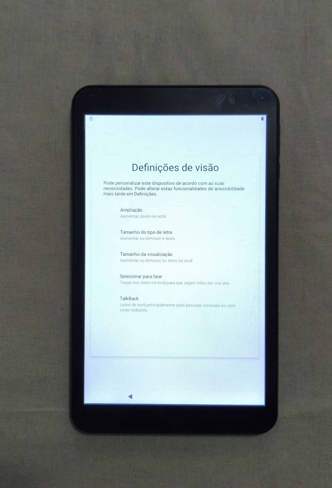 Tablet A100 8 polegadas