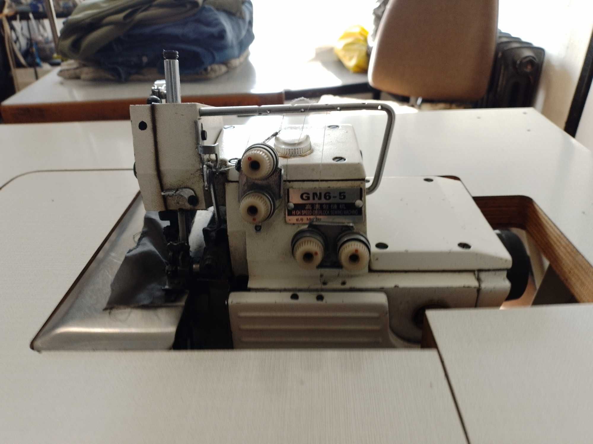 maszyna overlock gn6-5 na 5 nici 3 fazowa