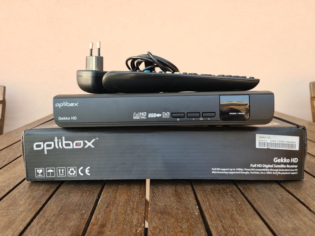 Receptor Satelite Optibox