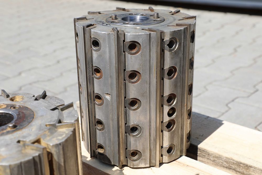 Zestaw głowic aluminiowych 203x230x45 i 203x150x45 mm Z10 HYDRO