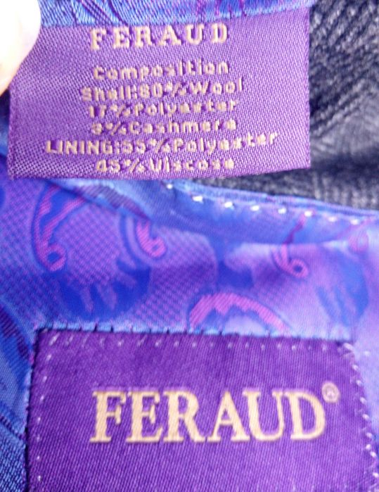 Сірий чоловічий твідовий піджак вовна 80% розмір 40 на 48