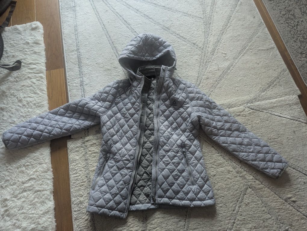 Kurtka Reebok damska szara przejściowa r. S