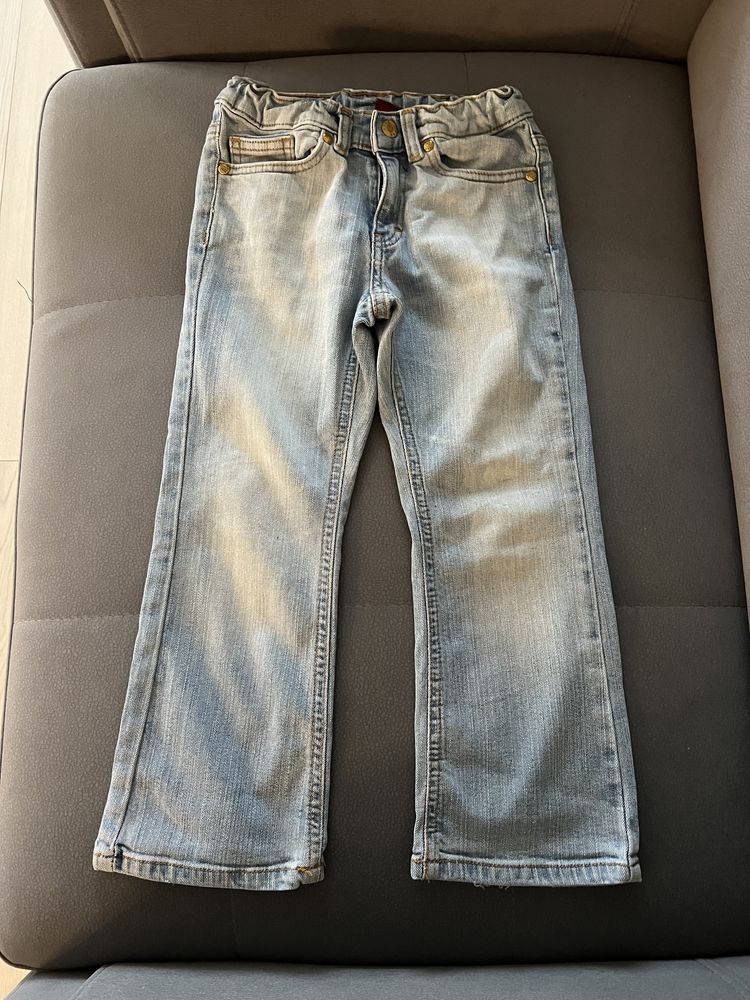 H&M spodnie dżinsowe Jasno niebieskie śliczne r. 110 cm 4/5 lat