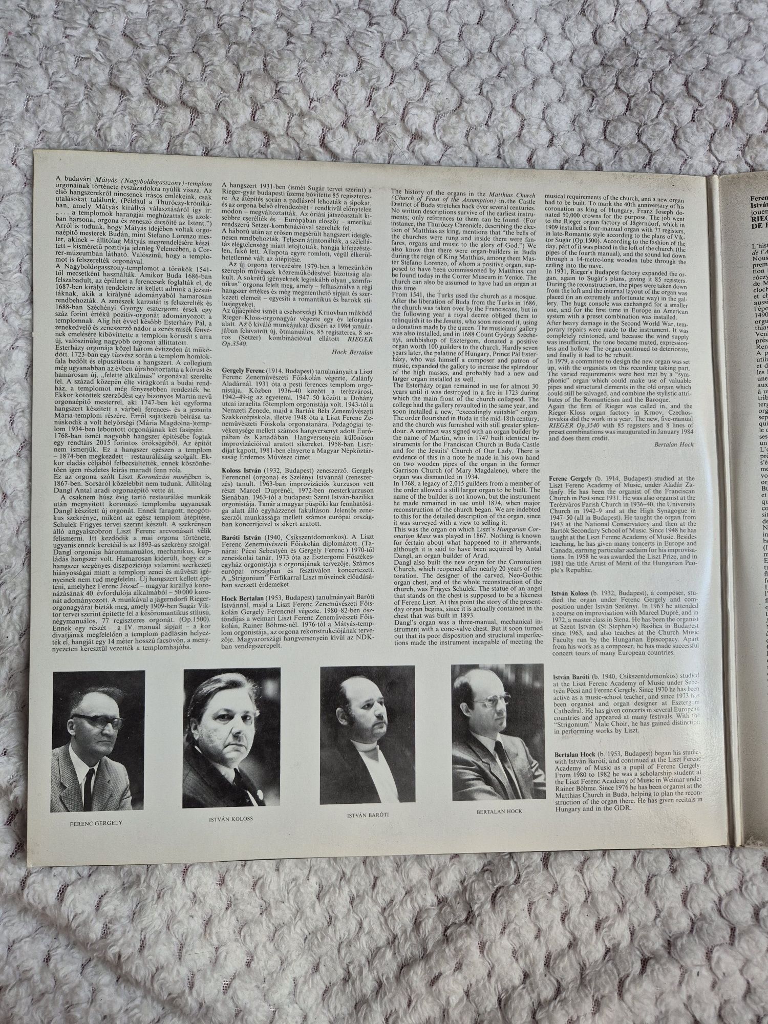 2xLP. Płyta winylowa, Various Artists - The Rieger Organ