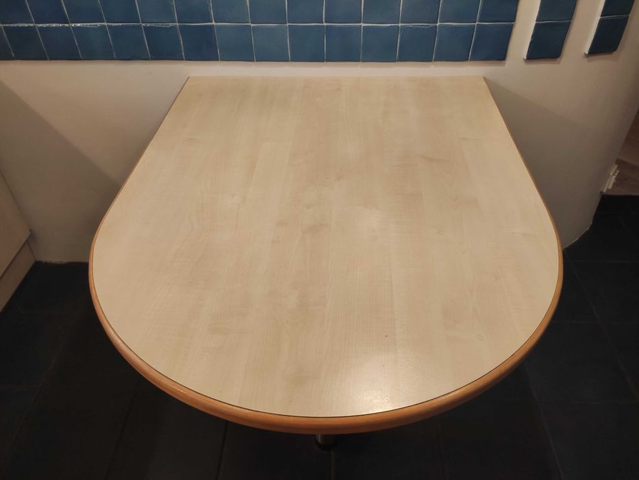 Stół kuchenny blat z jedną nogą