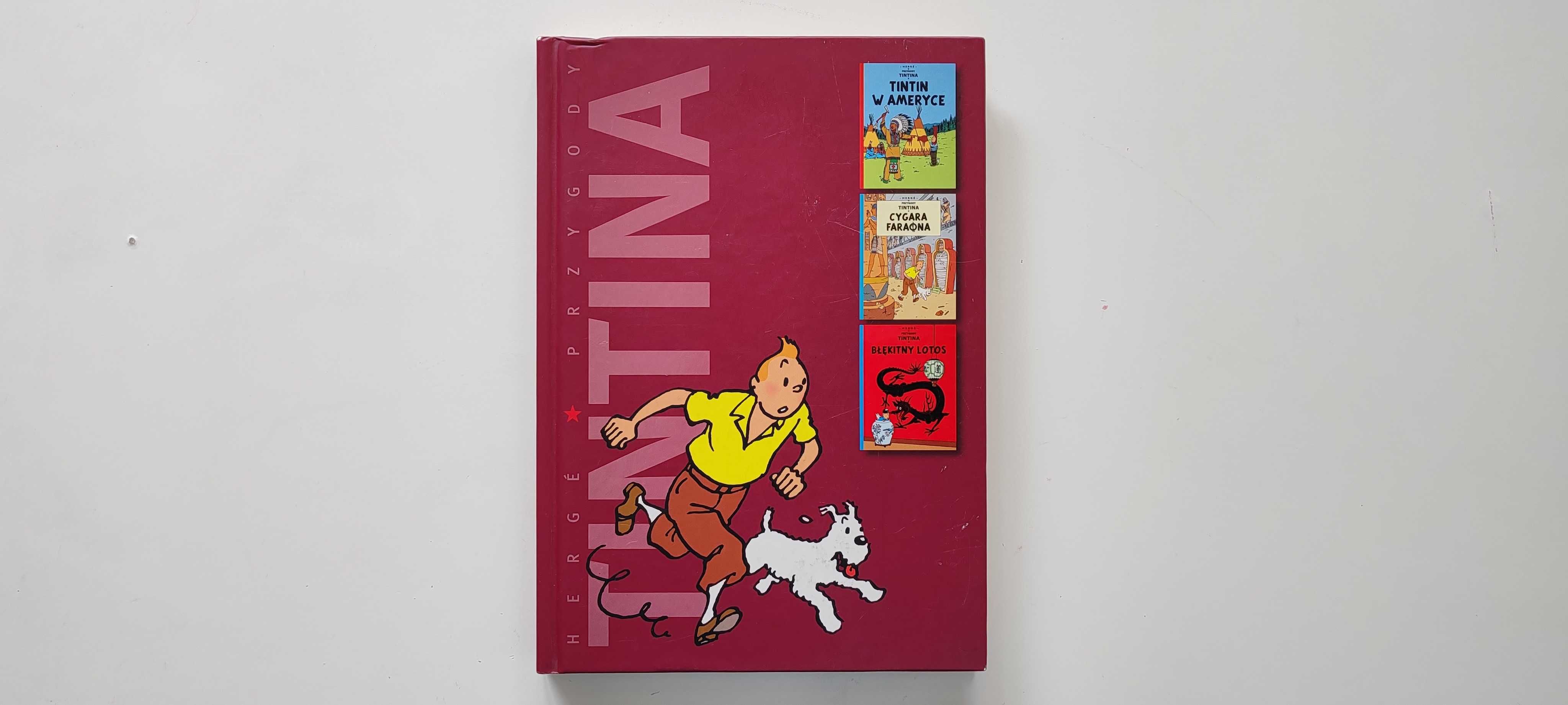 Herge- Tintin.W Ameryce. Cygara faraona. Błękitny lotos