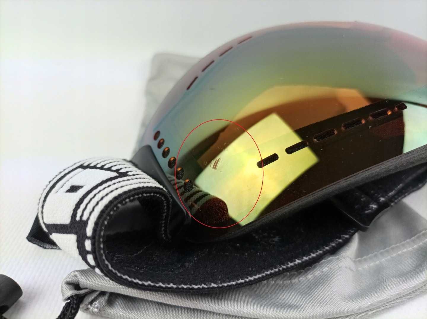 Gogle Okulary snowboardowe narciarskie Gloryfy GP3
