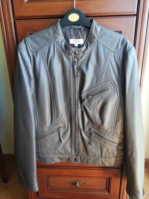 Ramoneska damska - skóra roz. M (40) - POLECAM !!!