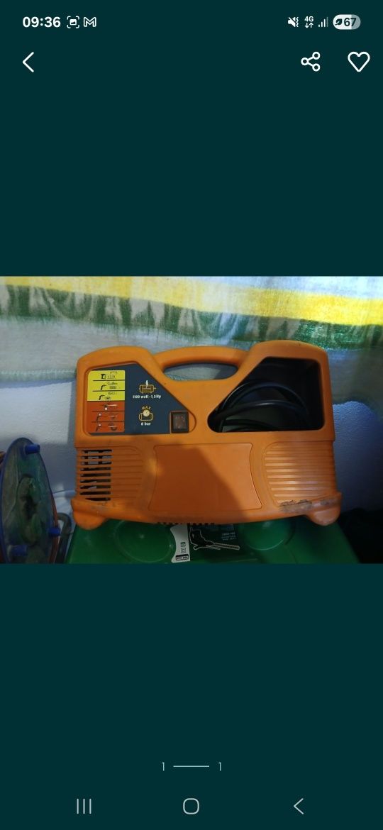 Bateria, compressor, rebarbadoura, Martelete