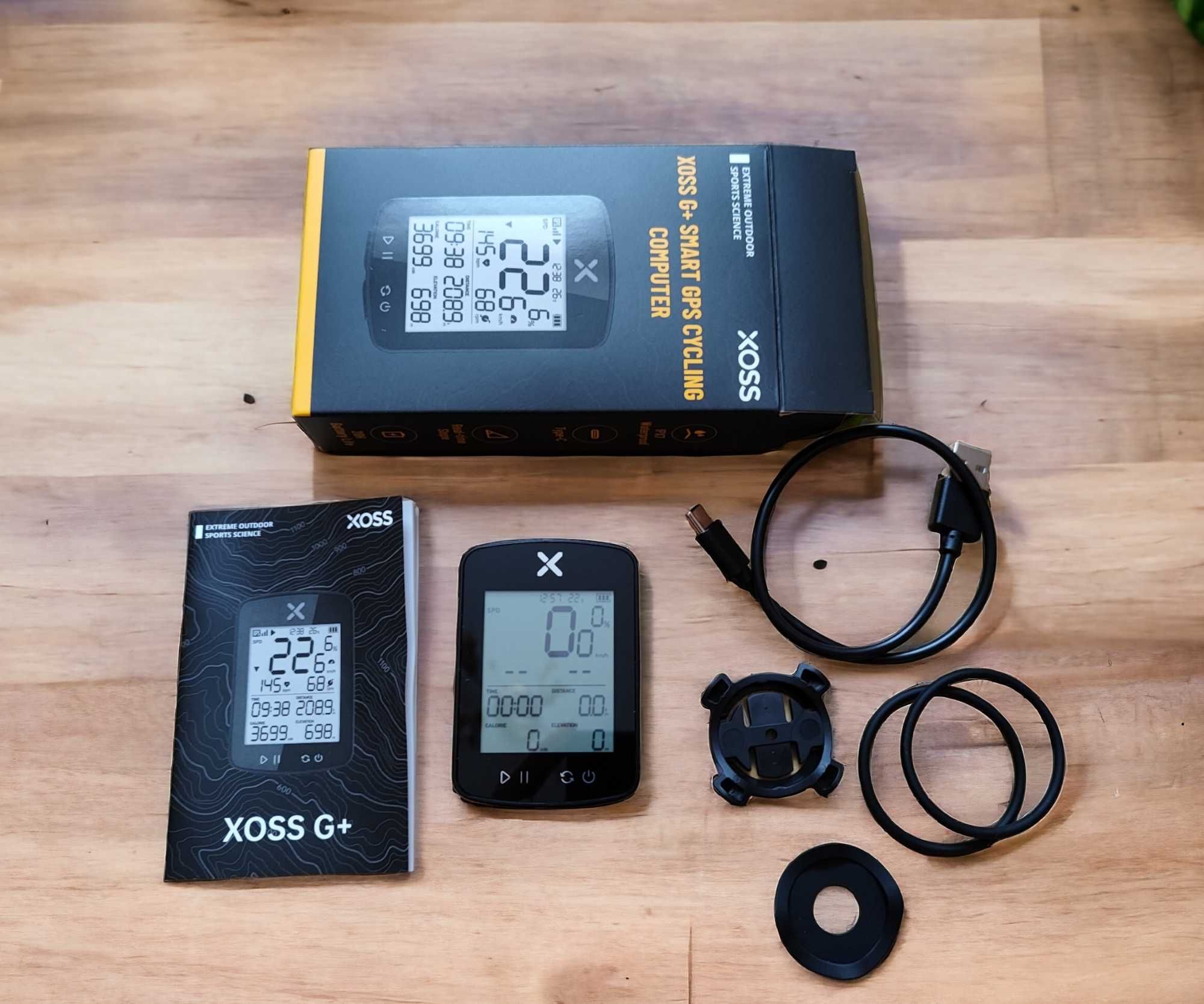 Велокомпьютер XOSS G2+ Gen2 GPS ANT+