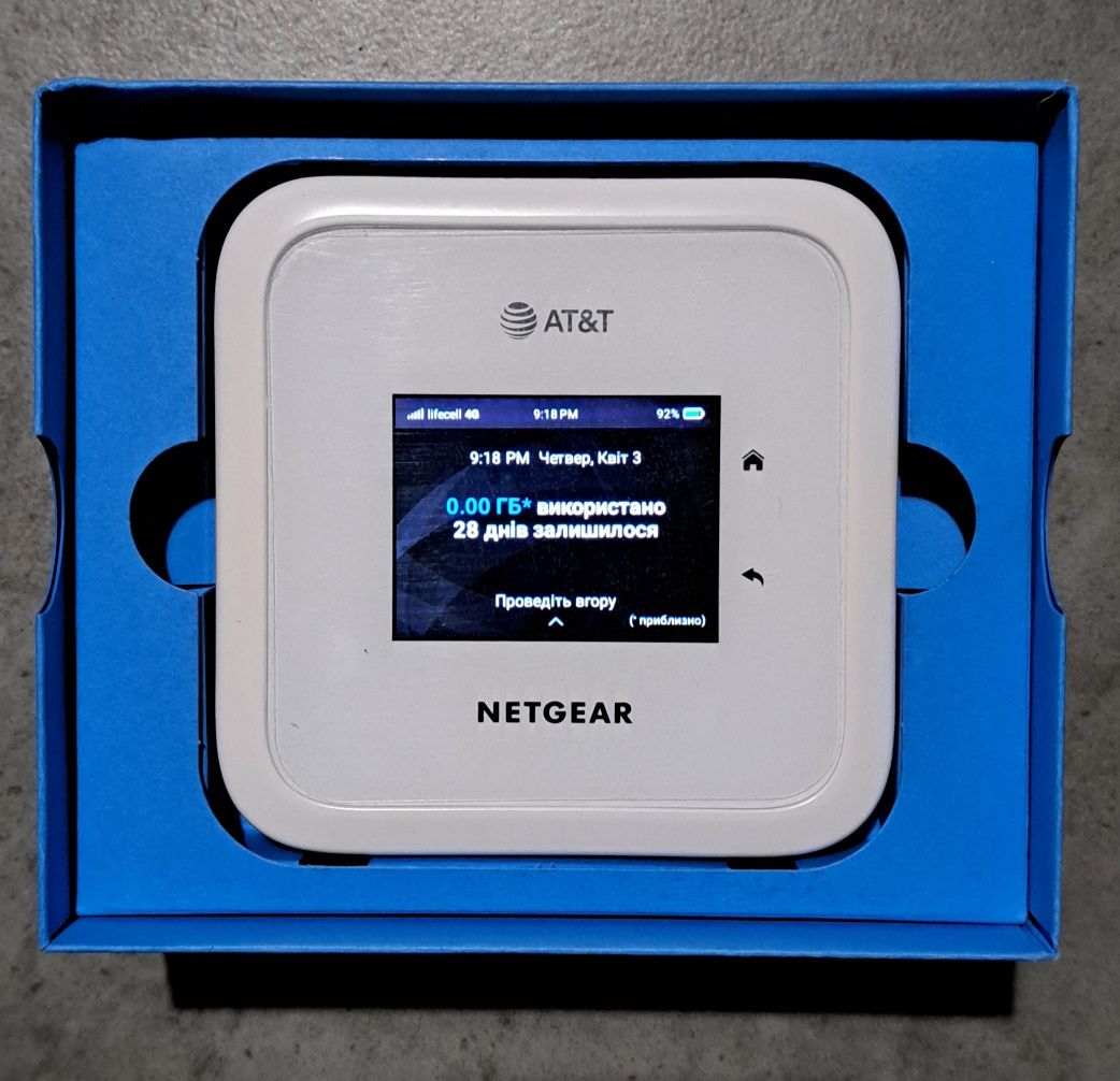 Netgear Nighthawk M6 (MR6110) 5G WiFi 6E укр.мова