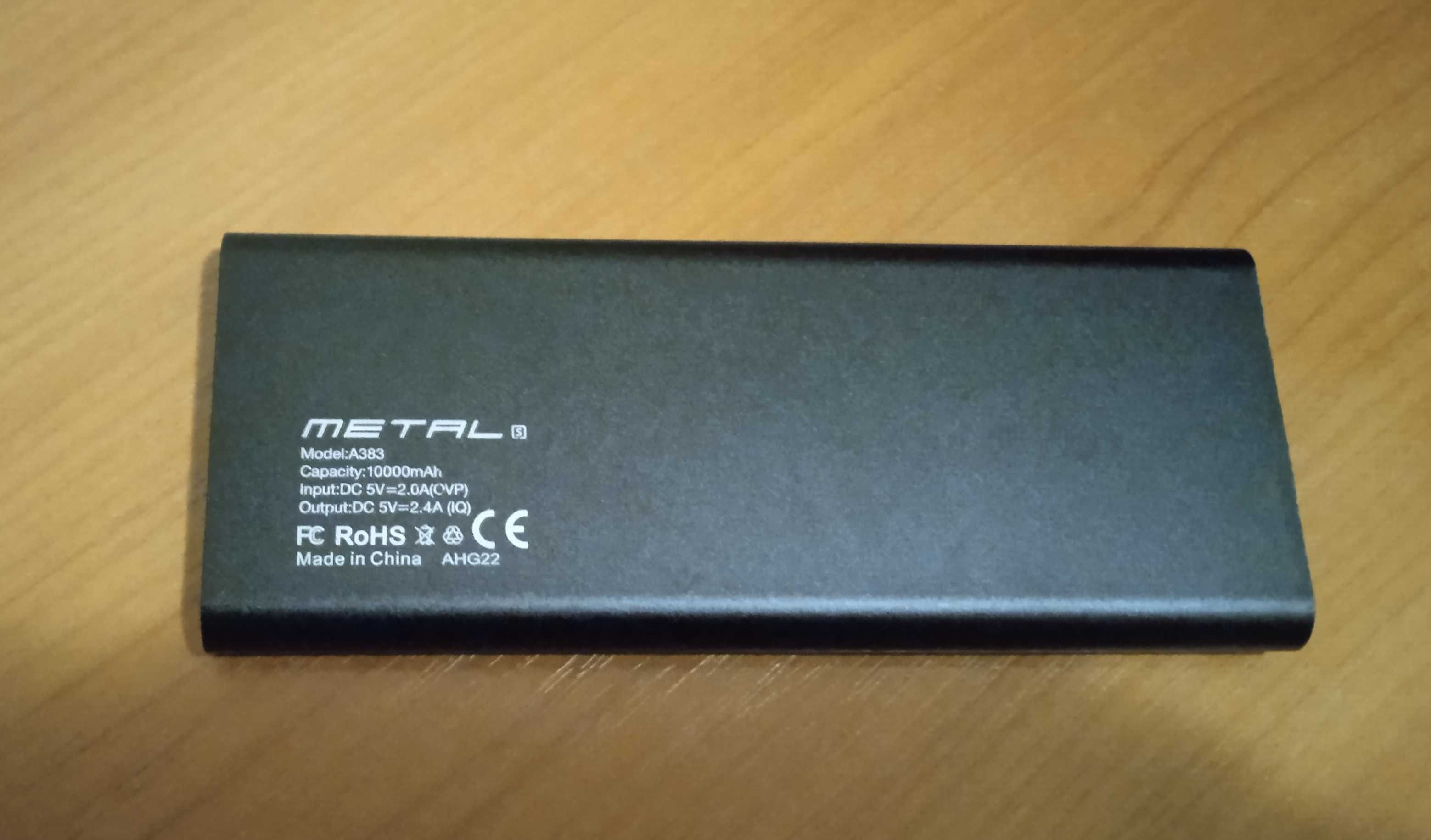 Внешний аккумулятор (Power Bank) Aspor A383 10000 mAh