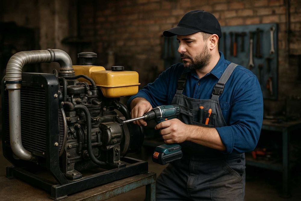 Ремонт генераторів, мотопомп культиваторів, мотоблоків садової техніки