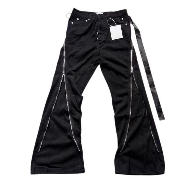 Штаны Rick Owens DRKSHDW Bolan banana bootcut flared, клёш опиум,архив