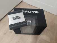 Subwoofer Skrzynia Basowa Alpine SBG-1244BP wzmacniacz Magnat Edytion