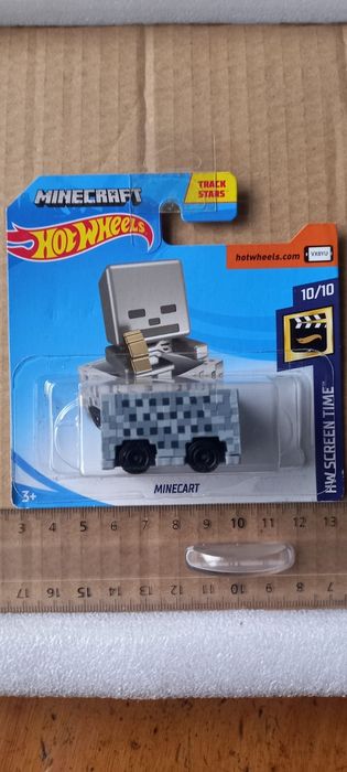 Minecart hot wheels