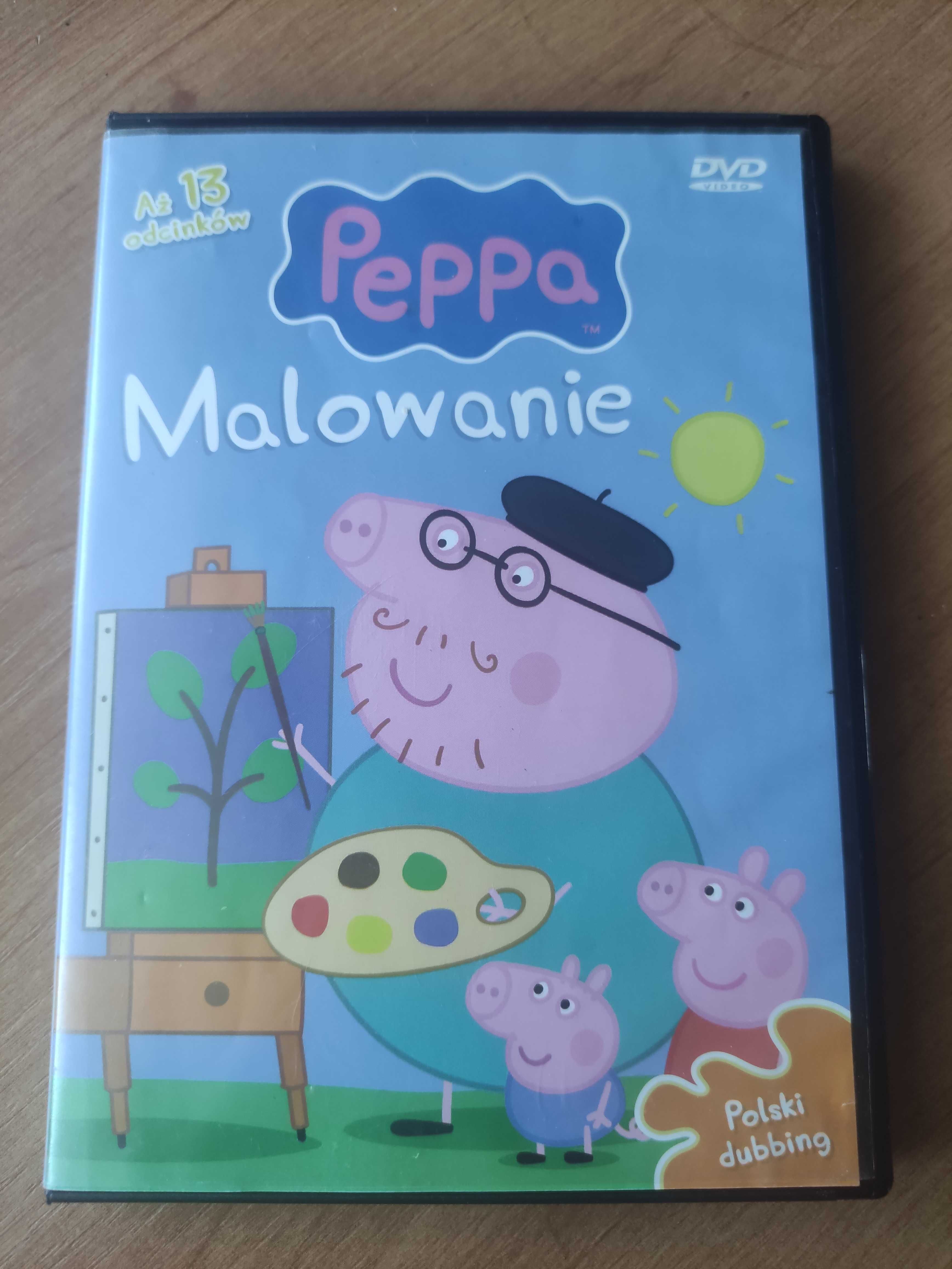 Płyta DVD,,Peppa ". Malowanie